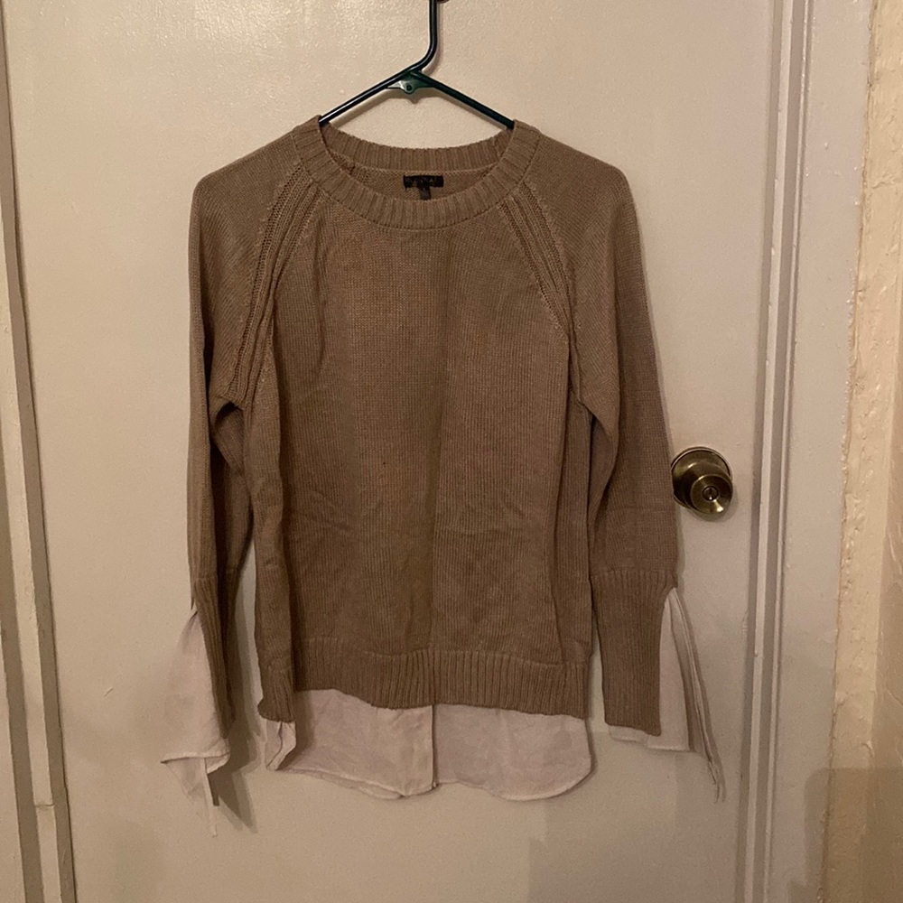 Tan sweater